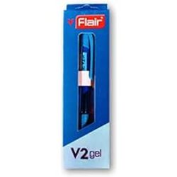 Flair V2 Gel Pen - Blue or Black - Card Pack